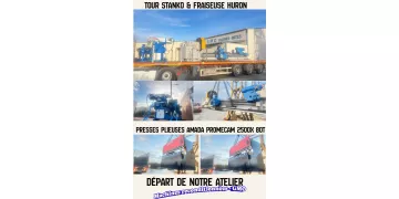 Départ de notre atelier