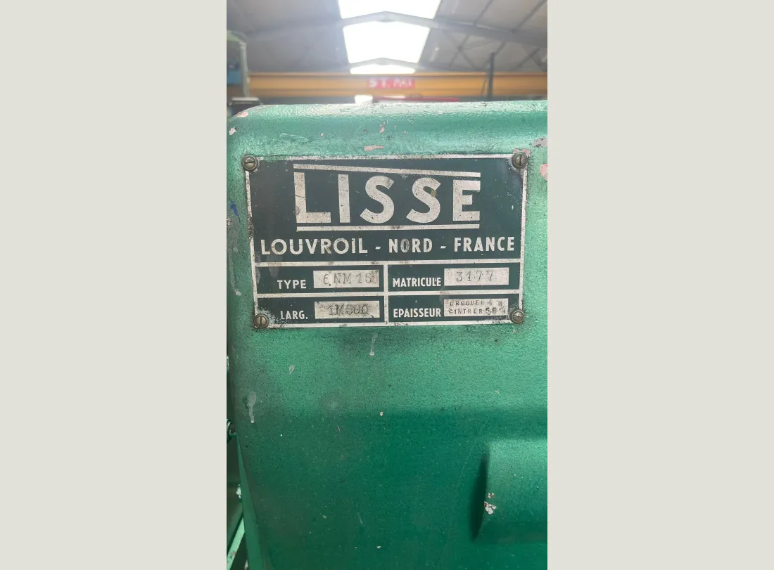 Rouleuse LISSE 1500 x 5.5 2