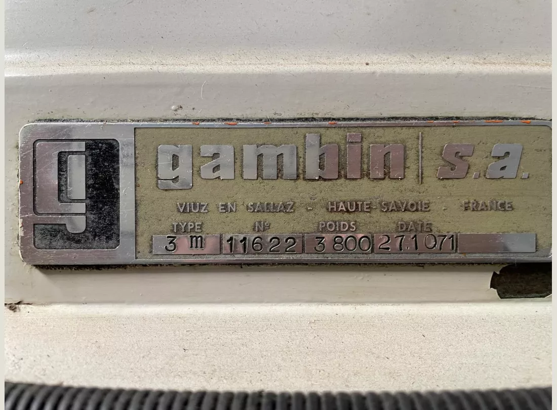 Fraiseuse GAMBIN 3M 5