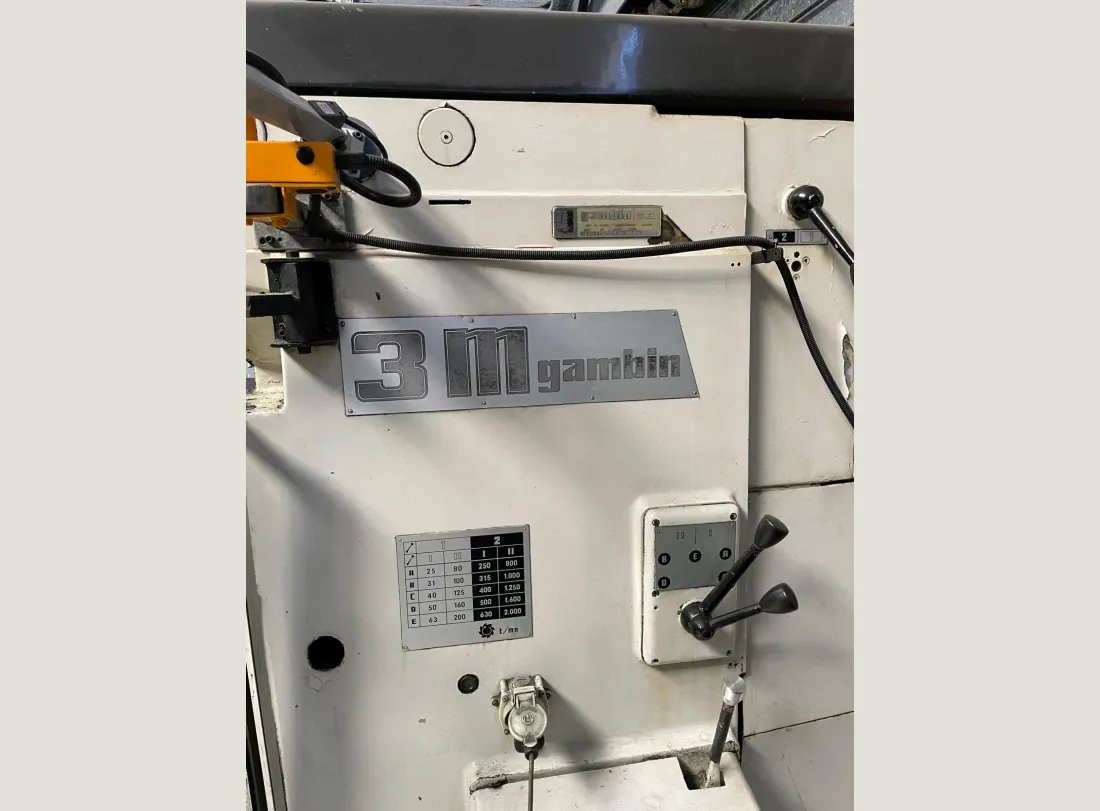 Fraiseuse GAMBIN 3M 4