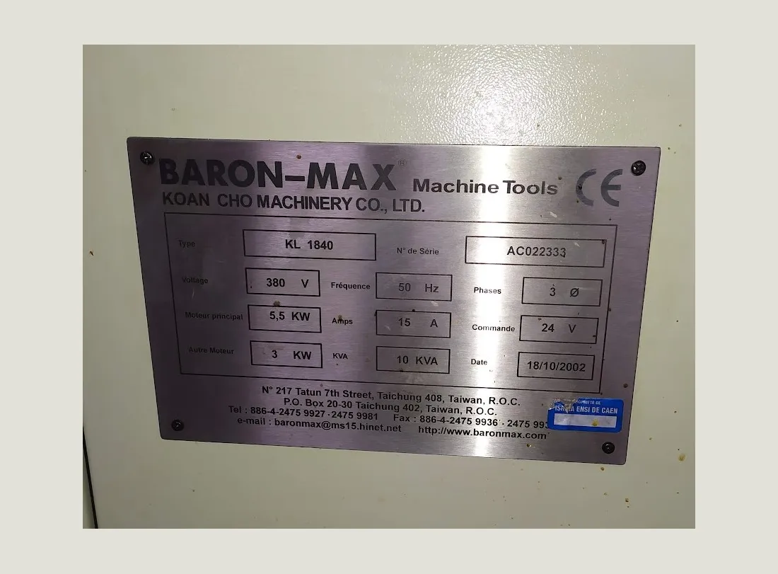 Tour BARON MAX KL1840 3