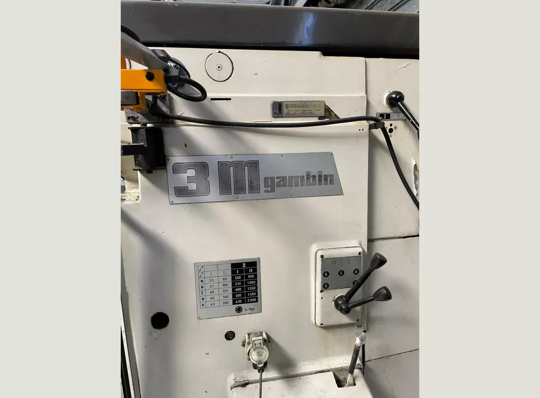 Fraiseuse GAMBIN 3M 4