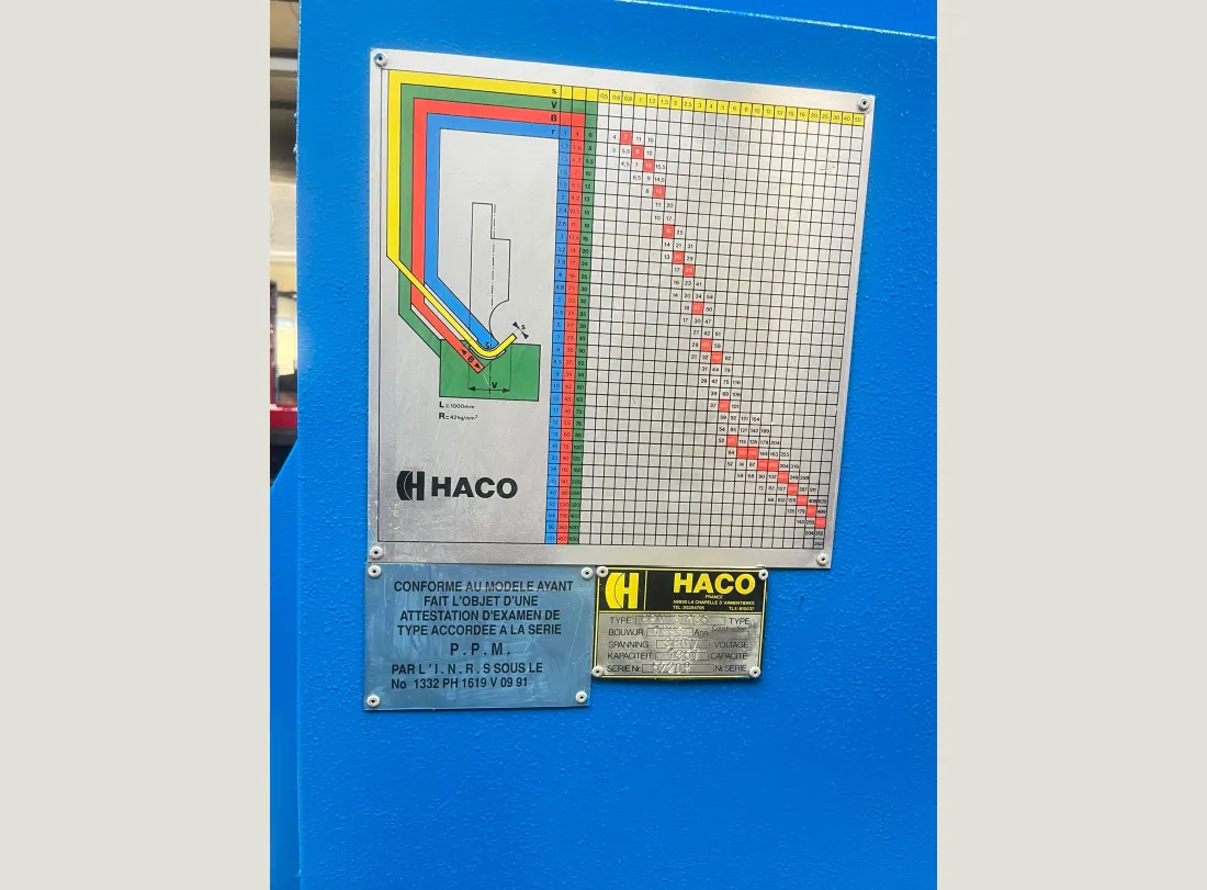 Presse Plieuse HACO 3000 x 135T 5