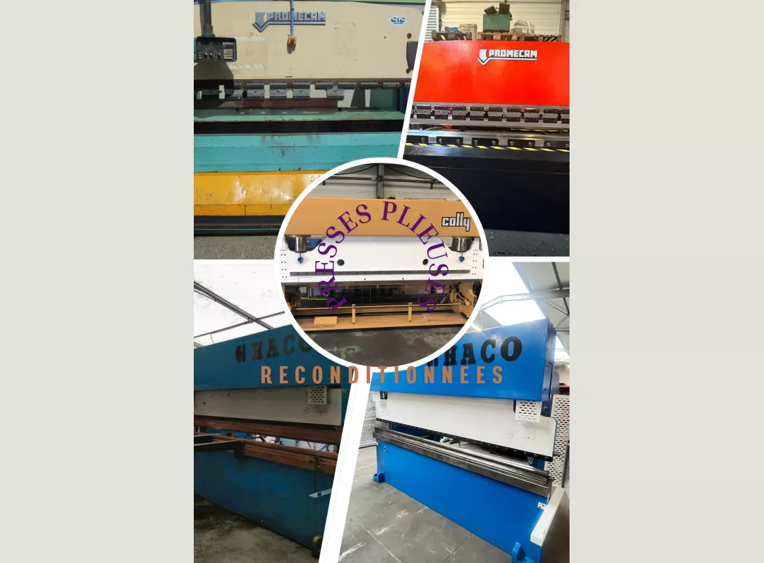 Reconditionnement complet de vos presses plieuses 1