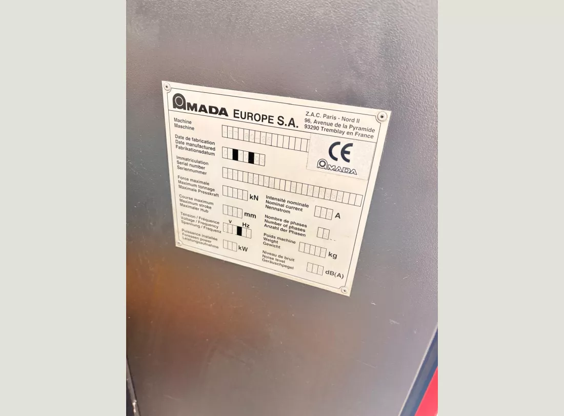 Presse Plieuse AMADA HFT  2500 x 80T 6