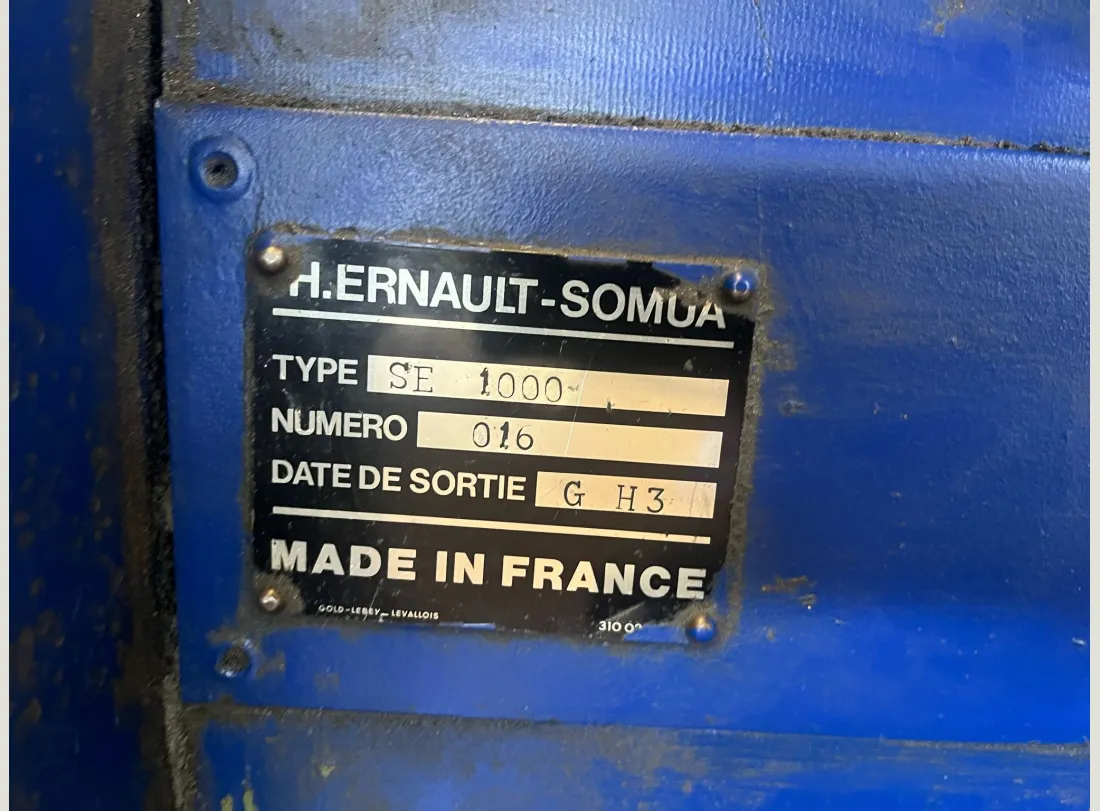 Tour horizontal H.Ernault Somua SE1000 10