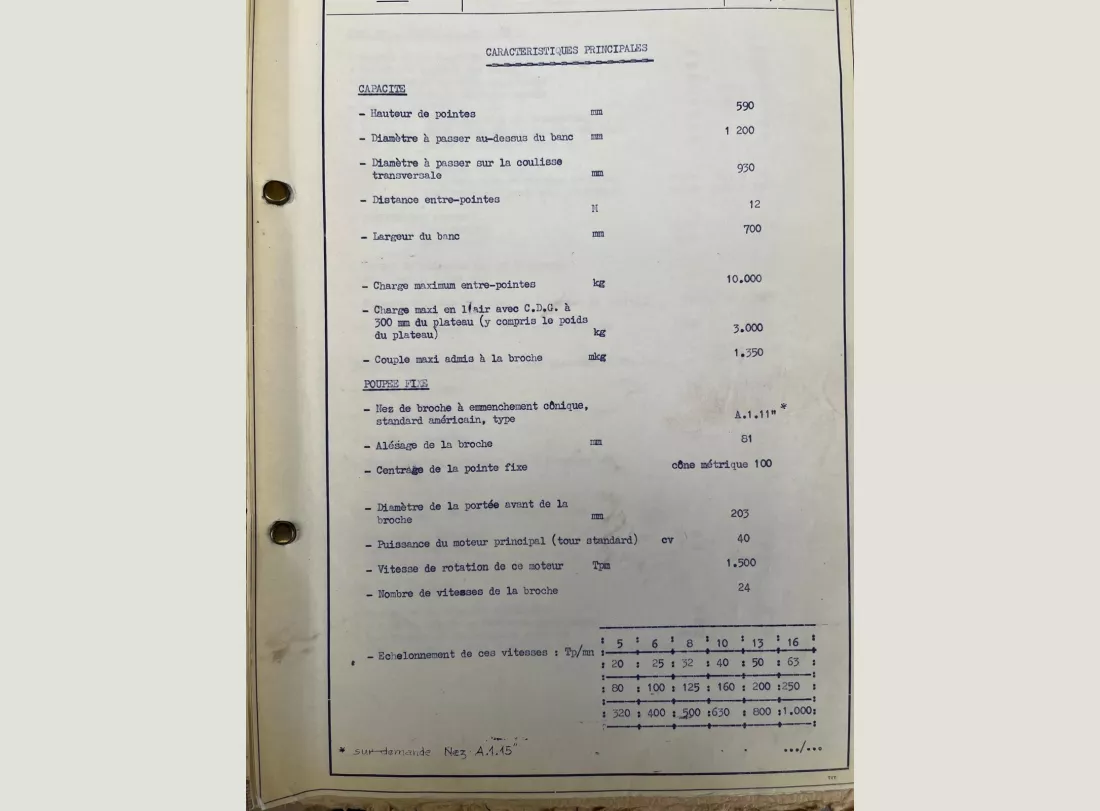 Tour ERNAULT SOMUA SE 1200 12