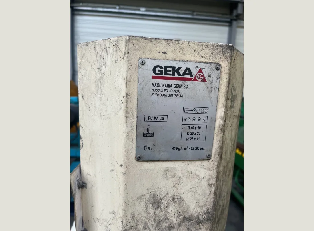 Poinçonneuse GEKA PUMA 55 3
